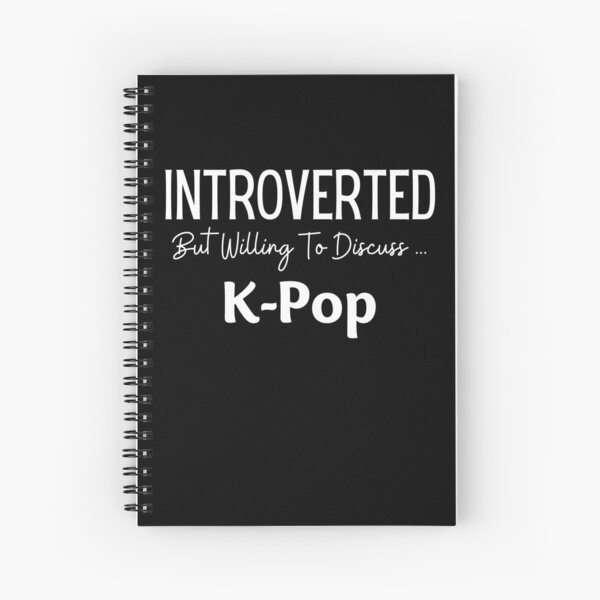 Item preview, Introverted But Willing To Discuss K-Pop, Introverts Discuss K-Pop  designed and sold by BlackAble.