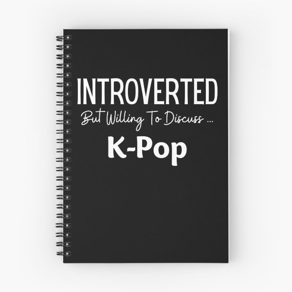 Item preview, Introverted But Willing To Discuss K-Pop, Introverts Discuss K-Pop  designed and sold by BlackAble.