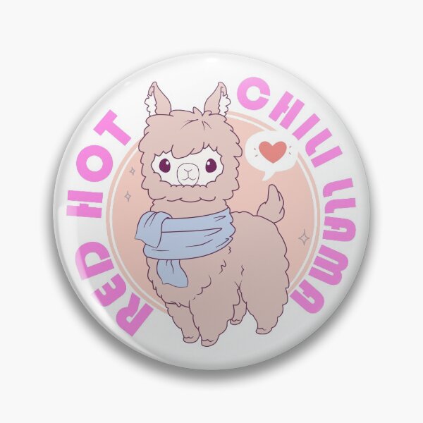 Item preview, Red Hot Chili Llama designed and sold by ElipseArt.