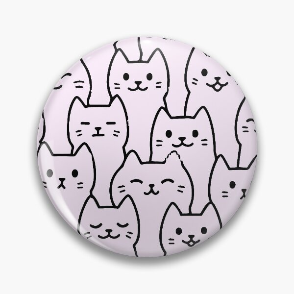 Item preview, cute cat patterns designed and sold by MooddyyShop.