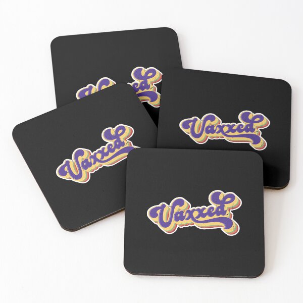 Item preview, Vaxxed Retro Style Purple designed and sold by geekyT.