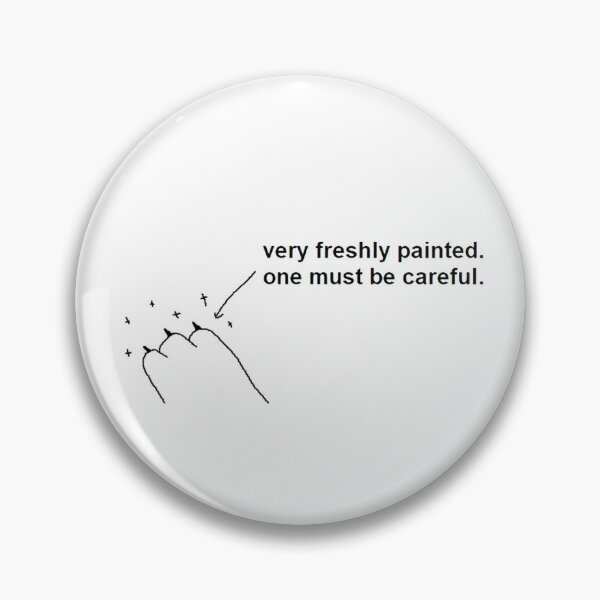 Item preview, Very freshly painted. One must be careful. catcrumb art designed and sold by Zeeprint ★★★★★.