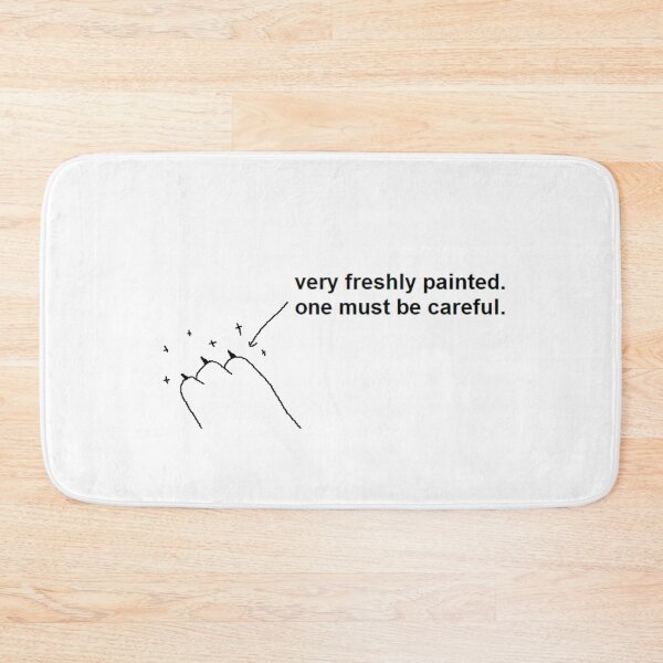 Item preview, Very freshly painted. One must be careful. catcrumb art designed and sold by Zeeprint ★★★★★.