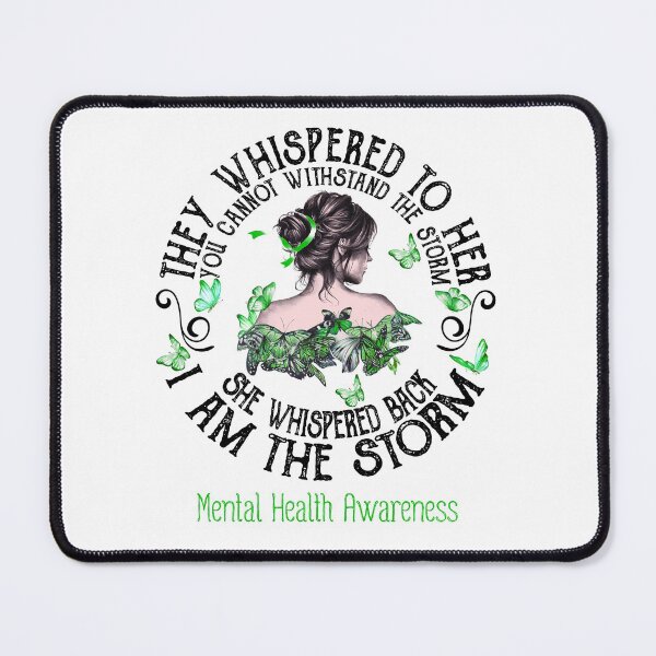 Item preview, Women Mental Health Warrior I Am The Storm designed and sold by Grooffos.