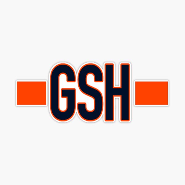 Chicago Bear GSH Sticker for Sale by Throk7257