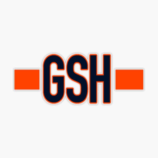 Custom Chicago Bear Gsh Sticker By Garden Store - Artistshot