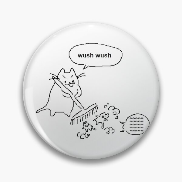 Item preview, wush wush catcrumb art designed and sold by Zeeprint ★★★★★.