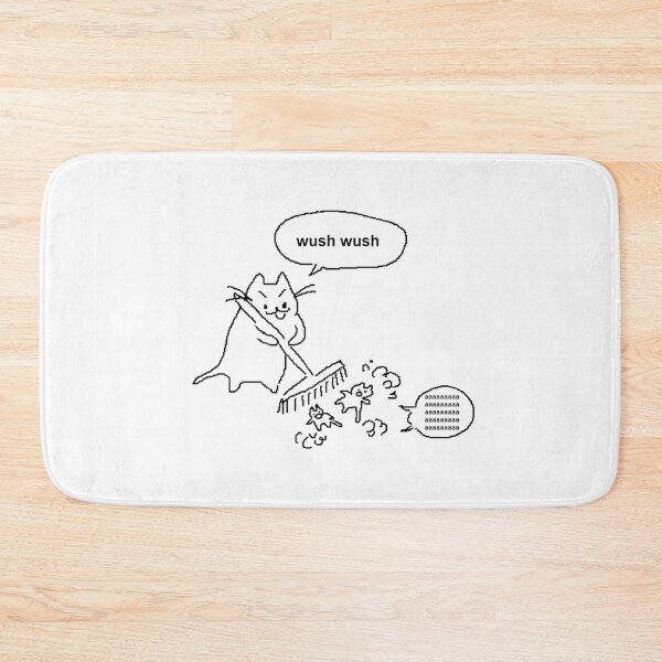Item preview, wush wush catcrumb art designed and sold by Zeeprint ★★★★★.