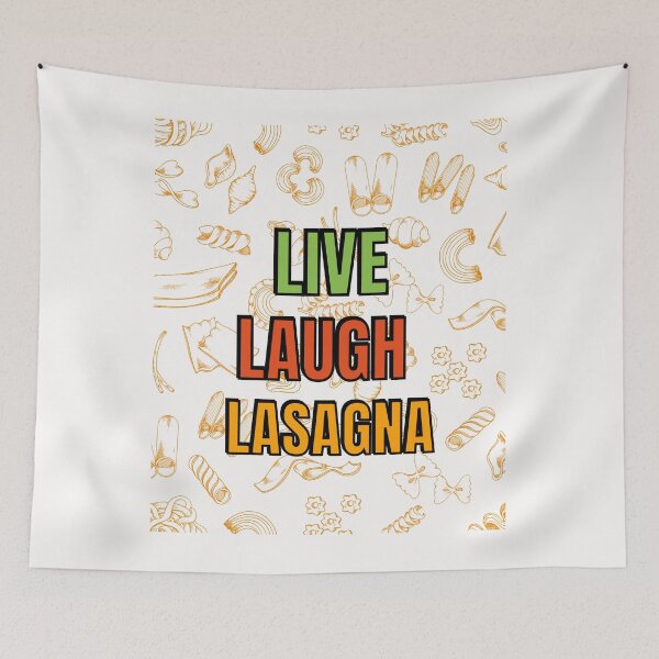 Item preview,  LIVE LAUGH LASAGNA designed and sold by Innovational.