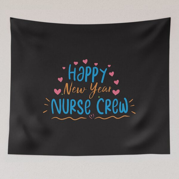 Item preview, Happy new year nurse crew Essential T-Shirt  & cute family gift designed and sold by store7azzouzi.