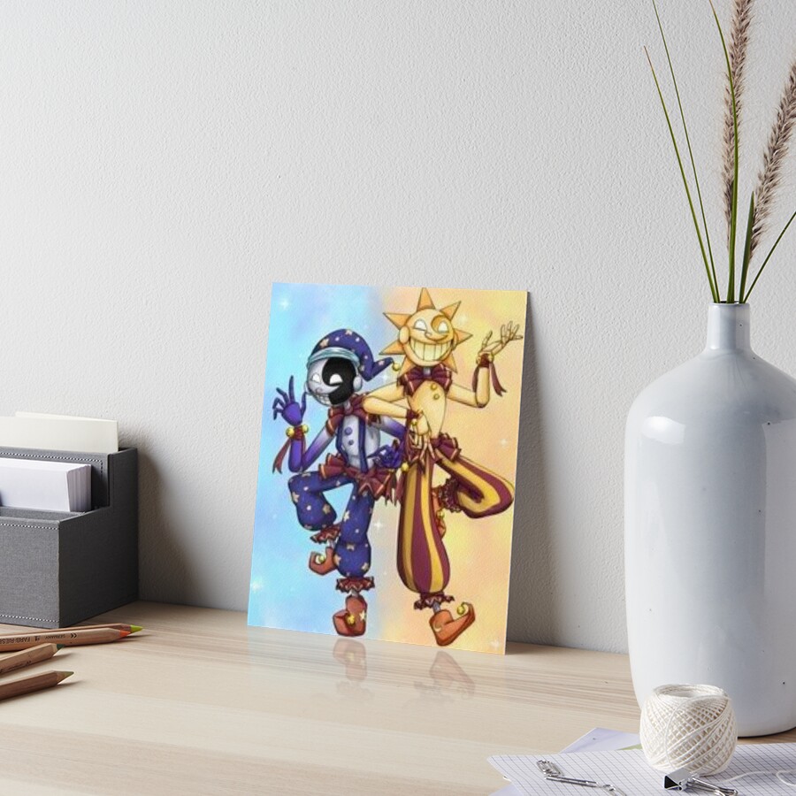 Five Nights At Freddy's Security Breach - HELPY Art Board Print