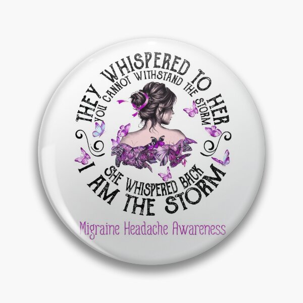 Item preview, Women Migraine Headache Warrior I Am The Storm designed and sold by Grooffos.