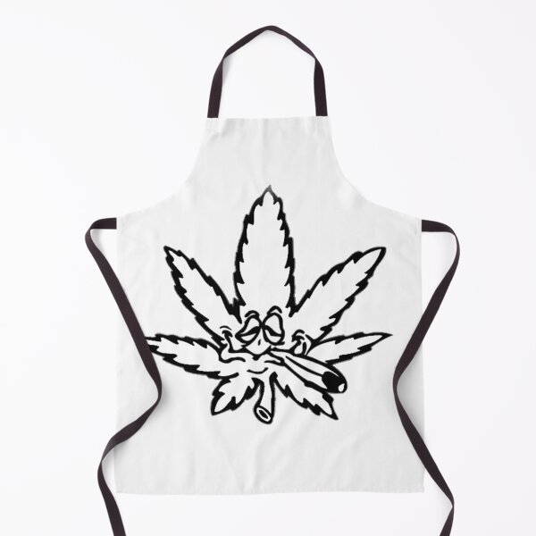 Item preview, weed plant smoking a joint designed and sold by LYNNEAPUGH.