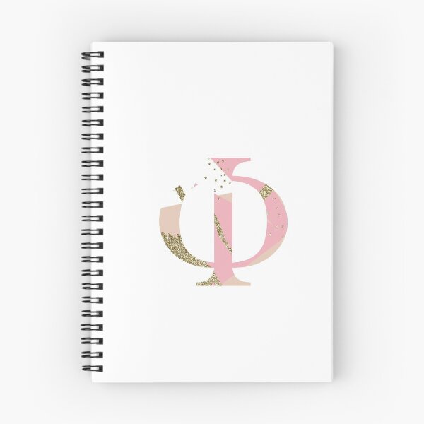 Item preview, pink gold glitter phi symbol designed and sold by rcassway03.