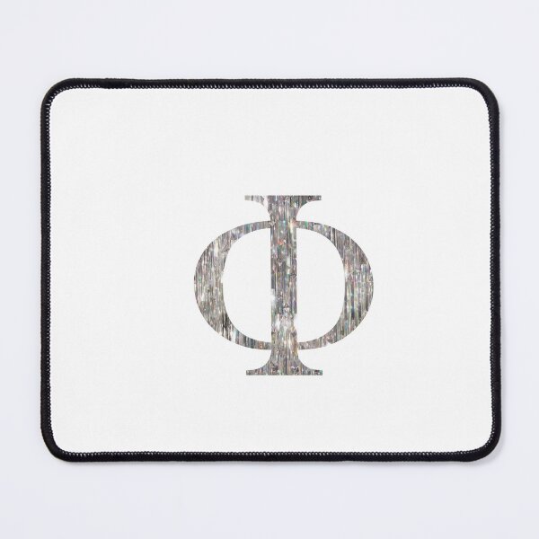 Item preview, silver tinsel phi symbol designed and sold by rcassway03.