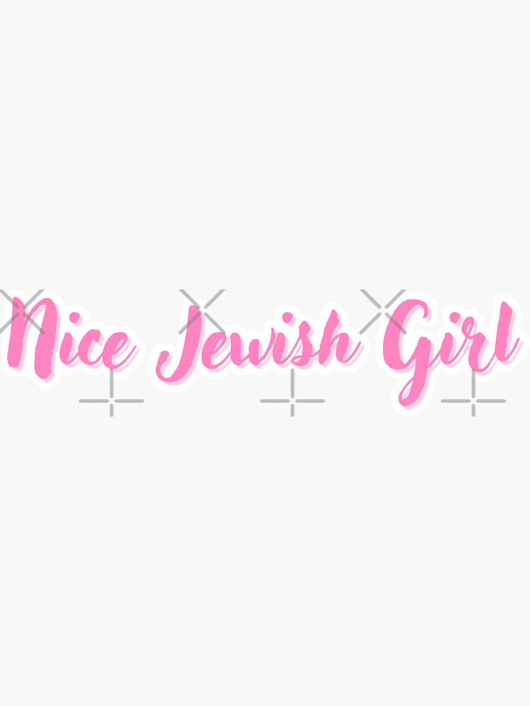 Thumbnail 3 of 3, Sticker, Nice Jewish girl sticker designed and sold by YiskaStore.
