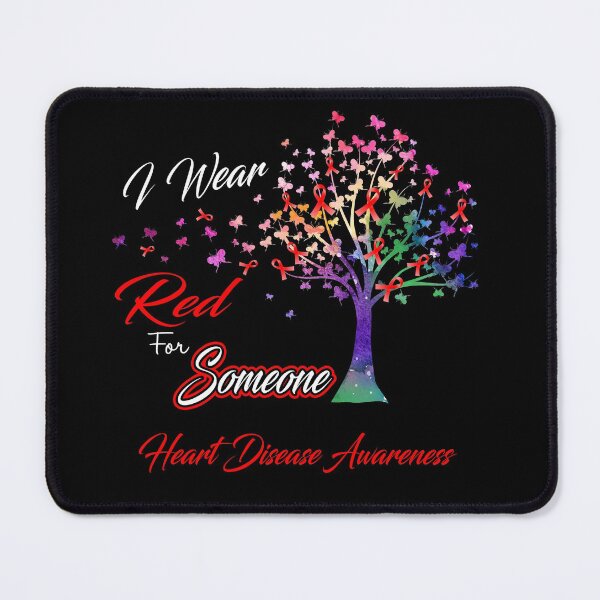 Item preview, Ribbon Tree I Wear Red For Someone Heart Disease Awareness designed and sold by Tadmab.