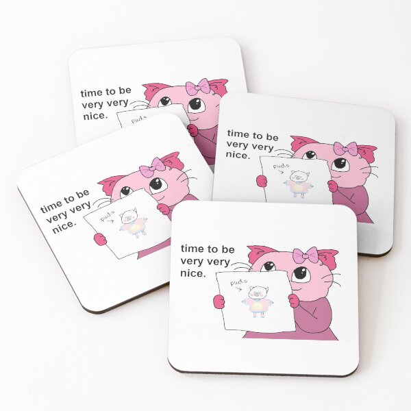 Item preview, Time to be very very nice catcrumb art designed and sold by Zeeprint ★★★★★.