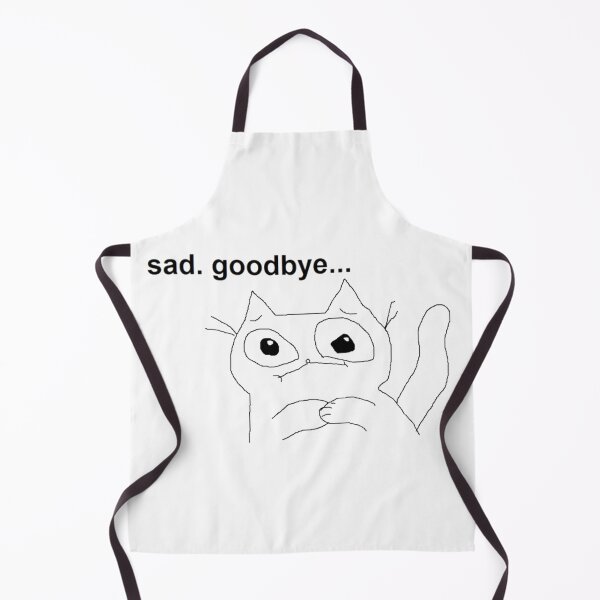 Item preview, Sad.Goodbye... catcrumb art designed and sold by Zeeprint ★★★★★.