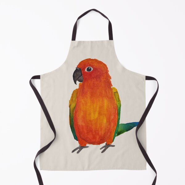 Item preview, Watercolour Sun Conure designed and sold by Liv-Engler-Art.