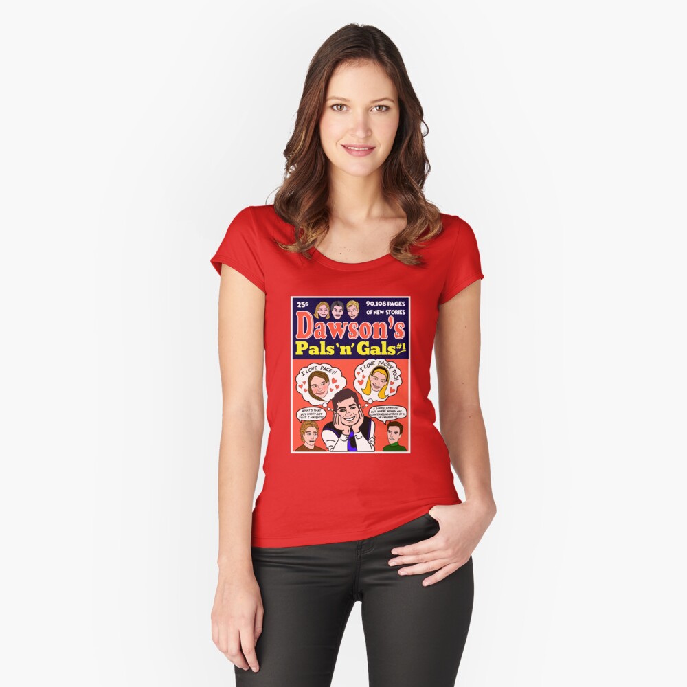 Item preview, Fitted Scoop T-Shirt designed and sold by Rewatch-Podcast.