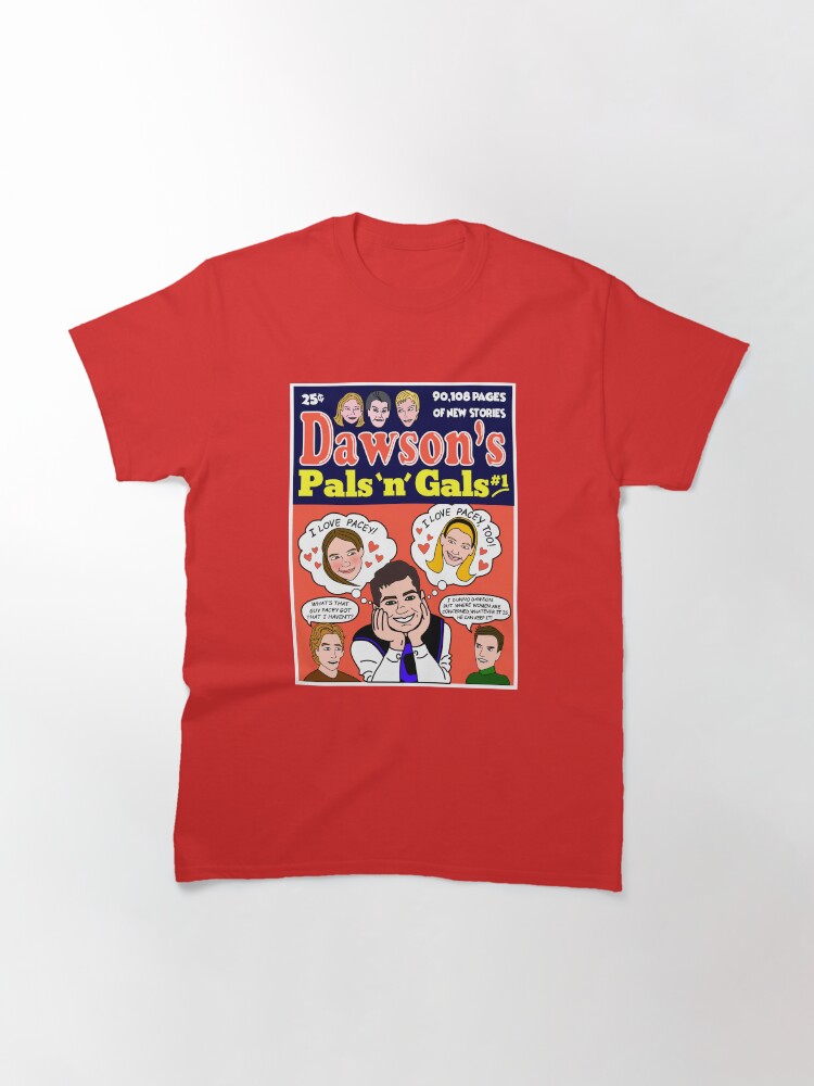 Thumbnail 3 of 7, Classic T-Shirt, Dawson's Creek Comic Book #2 designed and sold by Rewatch-Podcast.