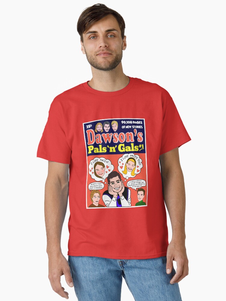 Thumbnail 1 of 7, Classic T-Shirt, Dawson's Creek Comic Book #2 designed and sold by Rewatch-Podcast.