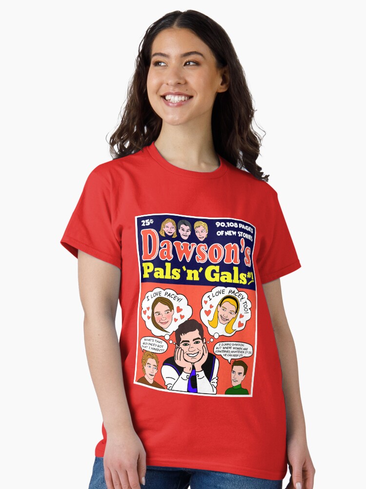 Thumbnail 2 of 7, Classic T-Shirt, Dawson's Creek Comic Book #2 designed and sold by Rewatch-Podcast.