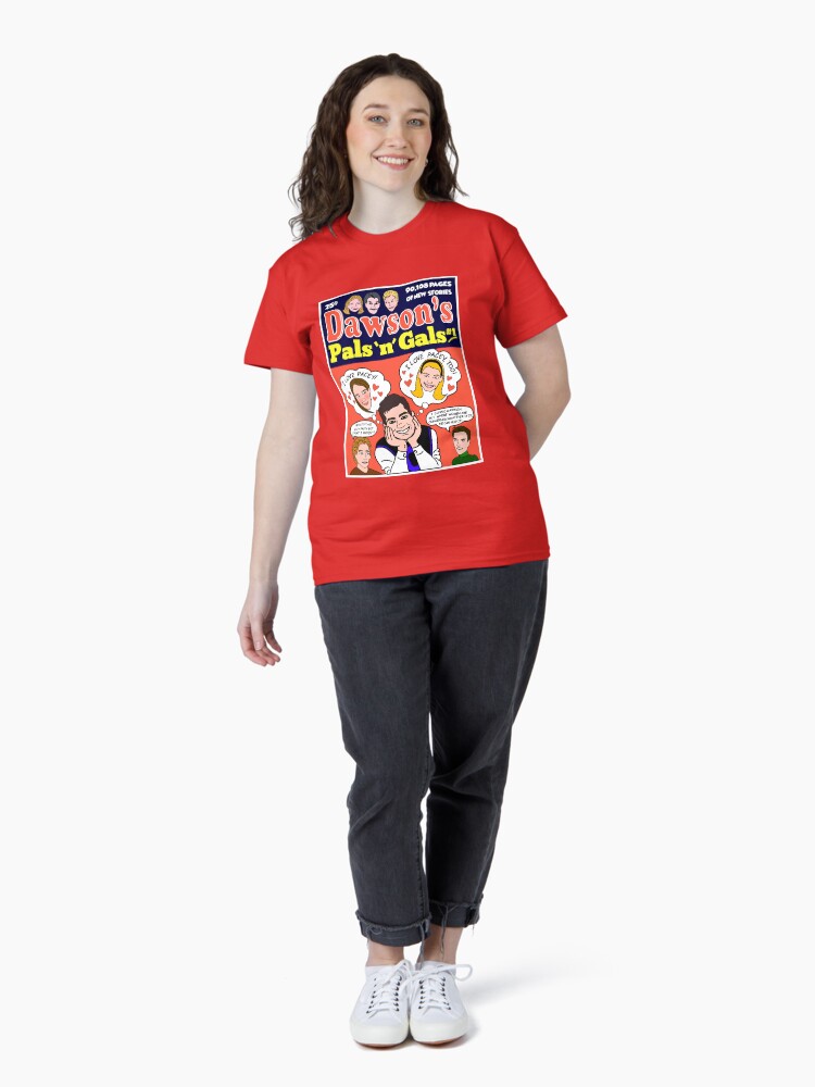 Thumbnail 4 of 7, Classic T-Shirt, Dawson's Creek Comic Book #2 designed and sold by Rewatch-Podcast.