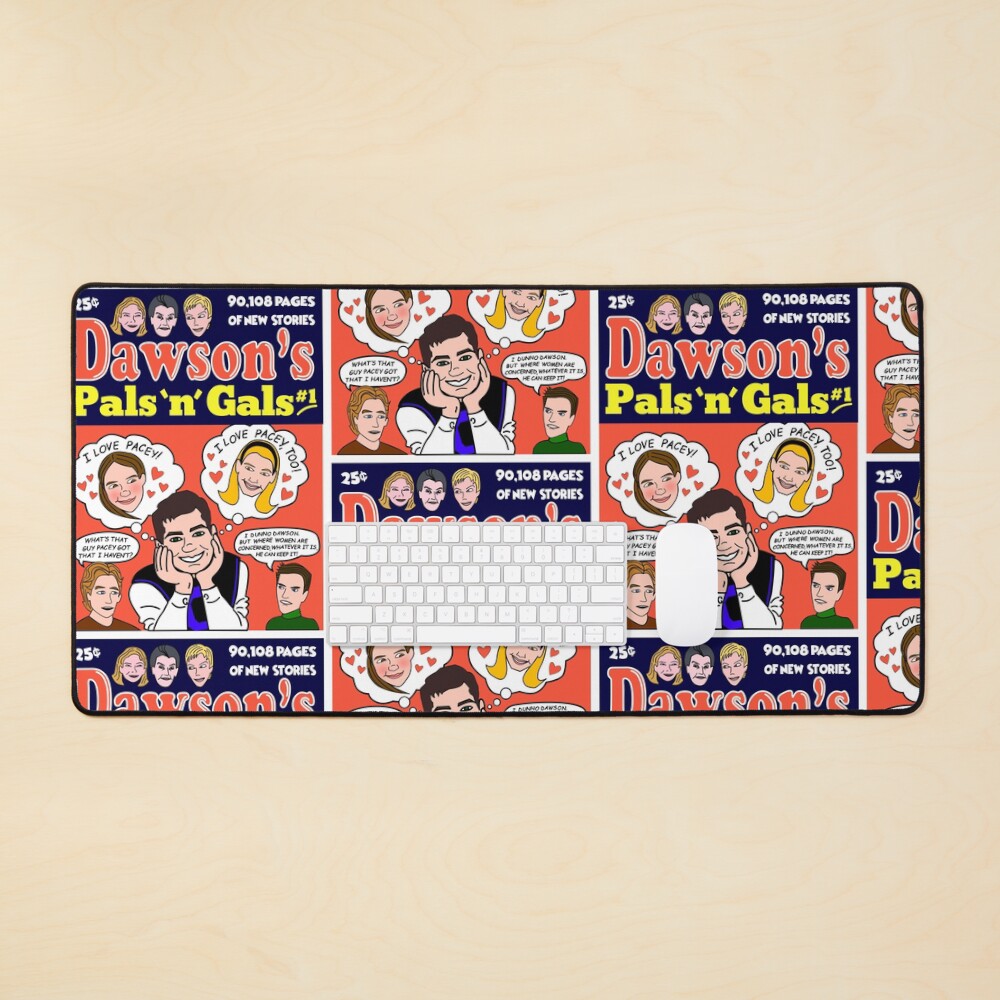 Item preview, Desk Mat designed and sold by Rewatch-Podcast.