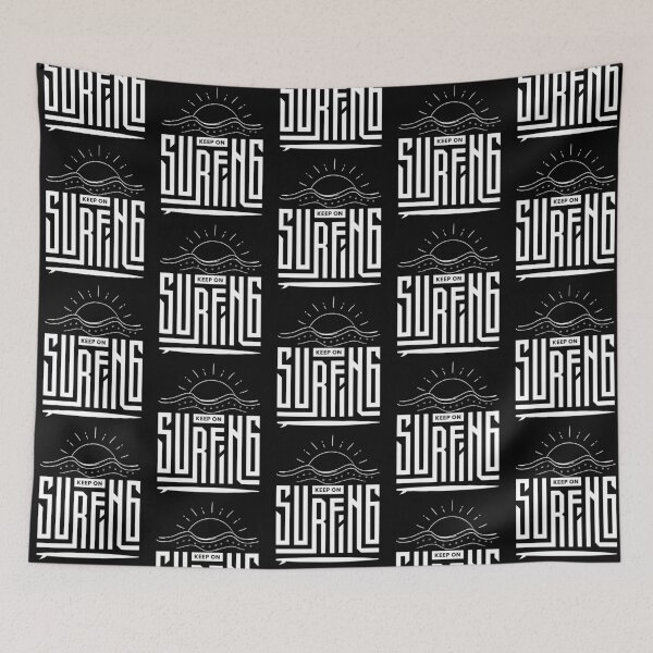 Item preview, Keep On Surfing Summer Surfing Design designed and sold by Designs By YL.