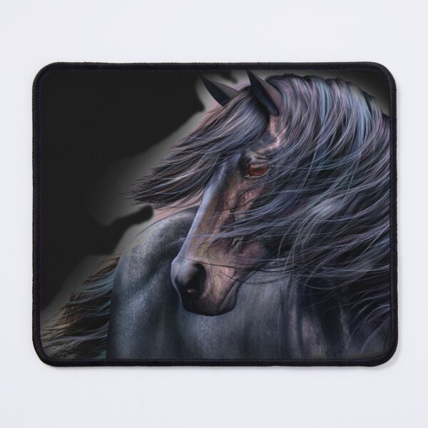 Item preview, The black horse designed and sold by Karine Dupras.