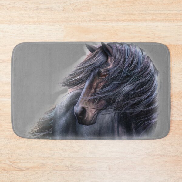 Item preview, The black horse designed and sold by Karine Dupras.