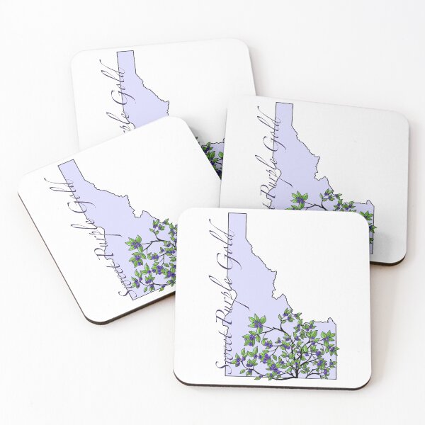 Item preview, Idaho State - Sweet Purple Gold - Huckleberry  designed and sold by MountainLyonArt.