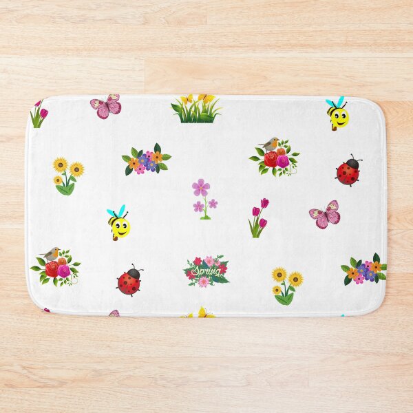 Item preview, Spring Flowers and Butterflies, Bugs  designed and sold by silviaol.