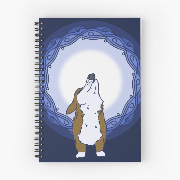 Item preview, Corgi Howling at the Moon designed and sold by MyThingNow.