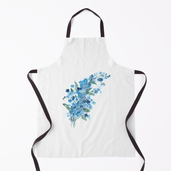 Item preview, Blue Floral Sprig designed and sold by laurelbeard.