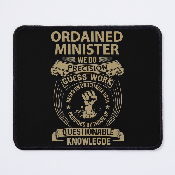Item preview, Ordained Minister T Shirt - We Do Precision Job Gift Item Tee designed and sold by paneczkopat.