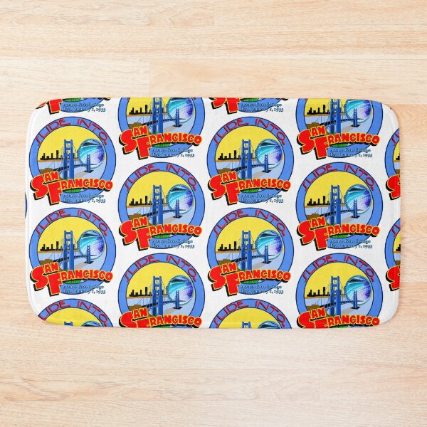 Item preview, Slide Into San Francisco with Sliders Azure Gate Bridge designed and sold by Rewatch-Podcast.