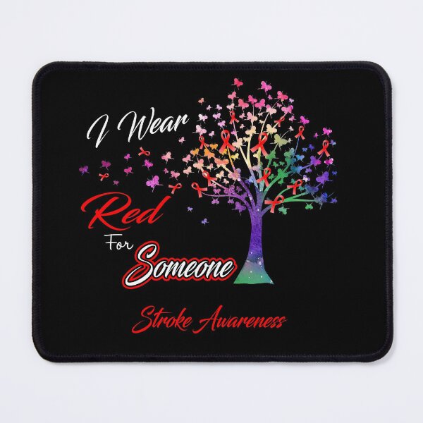 Item preview, Ribbon Tree I Wear Red For Someone Stroke Awareness designed and sold by Tadmab.