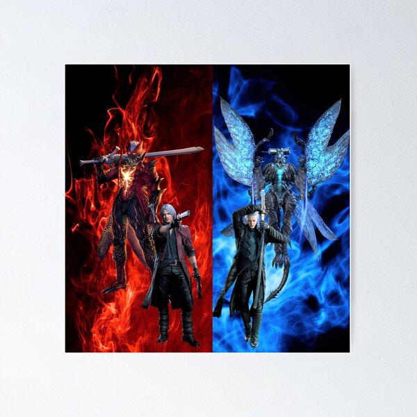 Vergil Devil May Cry - @azureart01/@_azureart_ Poster for Sale by