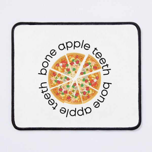 Item preview, Bone Apple Teeth - Pizza, Food, Funny, Gifts designed and sold by designsbyreaia.