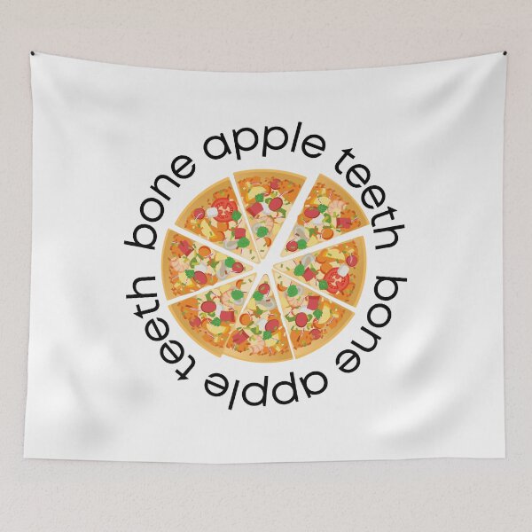 Item preview, Bone Apple Teeth - Pizza, Food, Funny, Gifts designed and sold by designsbyreaia.