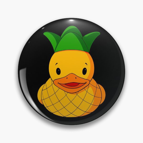 Item preview, Pineapple Rubber Duck designed and sold by Alisha Ober Designs.