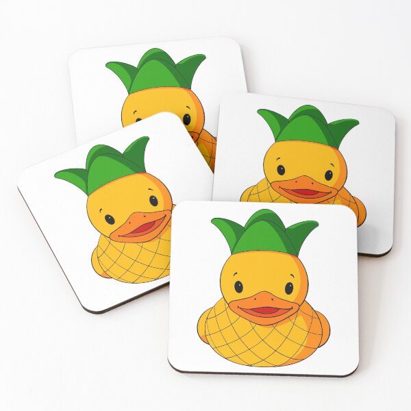 Item preview, Pineapple Rubber Duck designed and sold by Alisha Ober Designs.