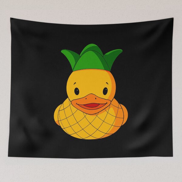 Item preview, Pineapple Rubber Duck designed and sold by Alisha Ober Designs.