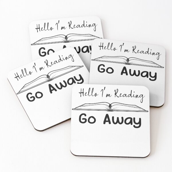 Item preview, Copy of Hello I’m Reading, Go Away, Gift about reading designed and sold by STORHAMIDO.
