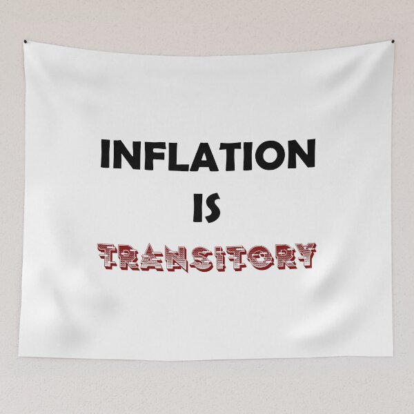 Item preview, INFLATION IS TRANSITORY designed and sold by DomGDesign.