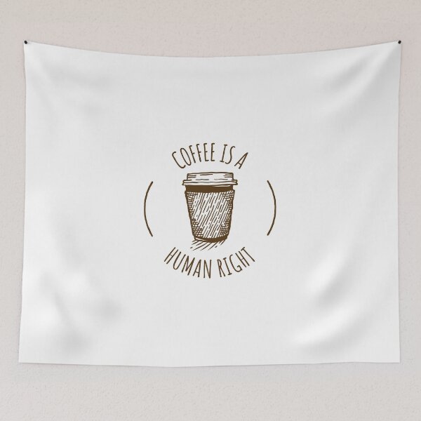 Item preview, Good Coffee Is A Human Right | Hipster Coffee  designed and sold by kahossa93.