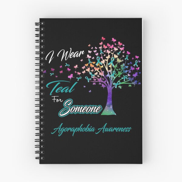 Item preview, Ribbon Tree I Wear Teal For Someone Agoraphobia Awareness designed and sold by Tadmab.